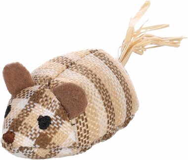 Flamingo Karo Hračka pro kočky Myška 12cm