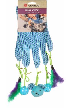 Flamingo Marion Hračka pro kočky Rukavice 