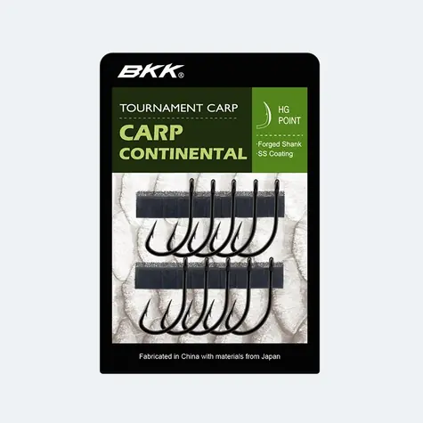 BKK Háček Carp Continental Velikost 10 10ks