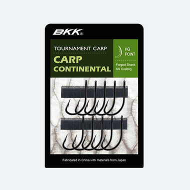 BKK Háček Carp Continental Velikost 2 10ks