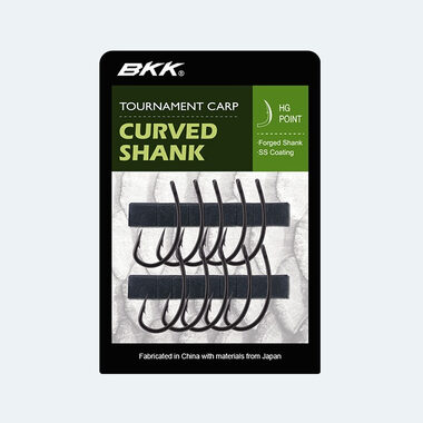 BKK Háček Curved Shank Velikost 8 10ks