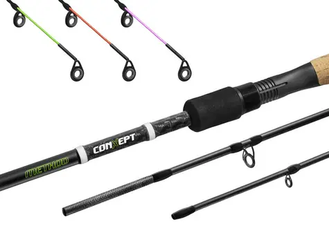 Delphin Prut Method CONXEPT 3,9m 60g + 3 špičky