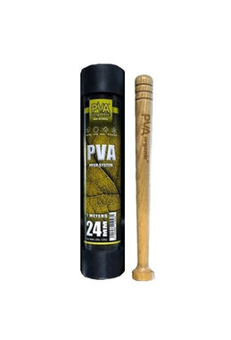 PVA Organic PVA punčocha na tubusu s dřevěným pěchovačem 7m 24mm