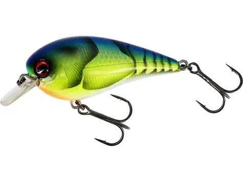 Westin Wobler BassBite 1.5 Squarebill 6cm 13g Floating Chart. Blue Craw