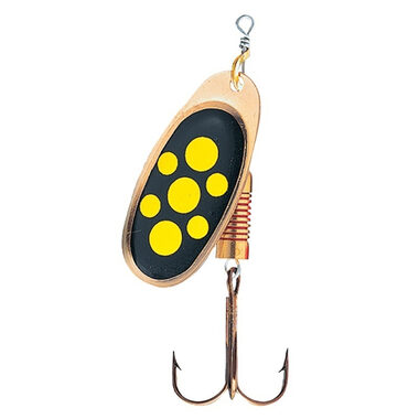 Effzett Třpytka Standard Spinner 6g Velikost 3 Black Yellow