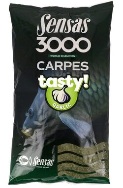 Sensas Vnadící směs 3000 Carp Tasty Garlic 1kg