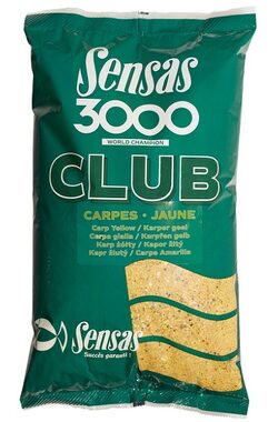 Sensas Vnadící směs 3000 Club Carpes Jaune (Kapr-žlutá) 2,5kg