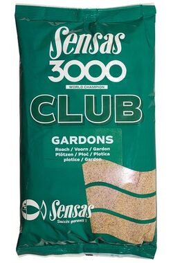 Sensas Vnadící směs 3000 Club Gardons (Plotice) 1kg