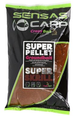 Sensas Vnadící směs Super Pellet Groundbait Super Krill 1kg