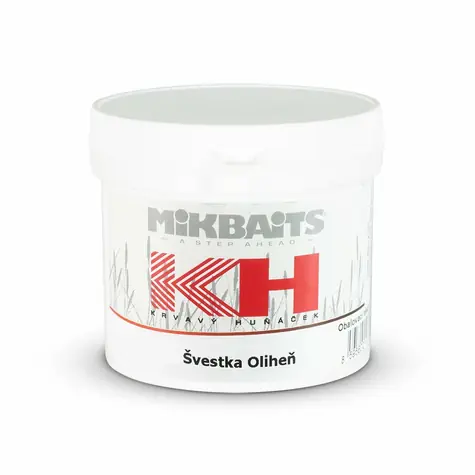 Mikbaits Těsto Krvavý Huňáček Švestka Oliheň 200g