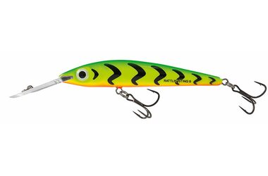 Salmo Wobler Rattlin' Sting Deep Runner 9cm 12g Green Tiger
