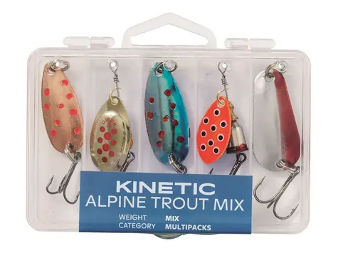Kinetic Třpytka Alpine Trout Mix 5ks