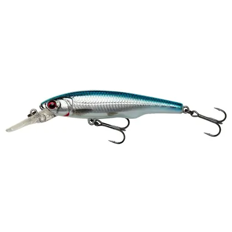 Savage Gear Wobler Gravity Twitch MR 9,5cm 15g Suspending Blue Chrome