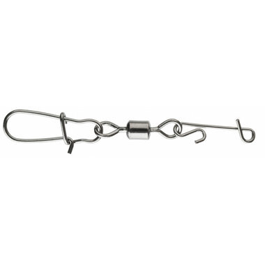 Daiwa Obratlík s karabinkou No Knot Fast Lock Swivel L 12kg 8ks