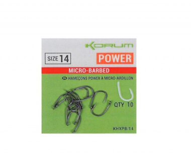 KORUM Háček Xpert Power Micro Hooks Velikost 16 10ks