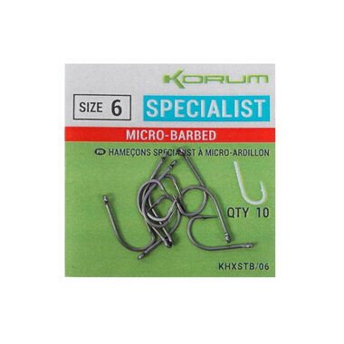 KORUM Háček Xpert Specialist Micro Hooks Velikost 14 10ks