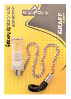 Graff Řetízkový signalizátor svítící Bílý