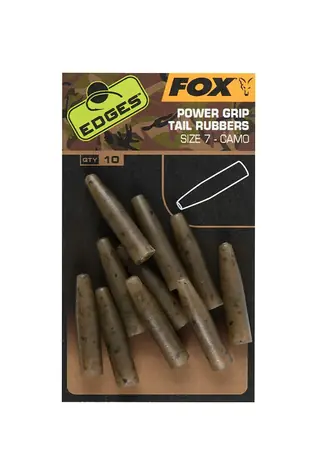FOX Převlek Edges Camo Power Grip Tail Rubbers Velikost 7 10ks