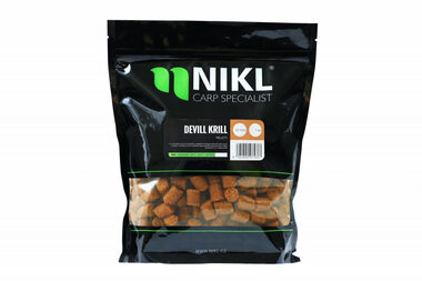 Nikl Pelety Devill Krill s dírkou 1kg 18mm