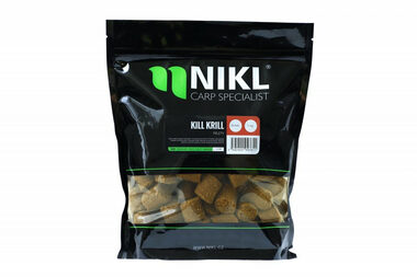 Nikl Pelety Kill Krill s dírkou 1kg 18mm
