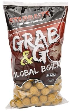 Starbaits Boilies Global Banana Cream 1kg 24mm