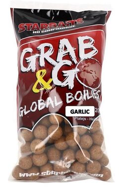 Starbaits Boilies Global Garlic 1kg 20mm