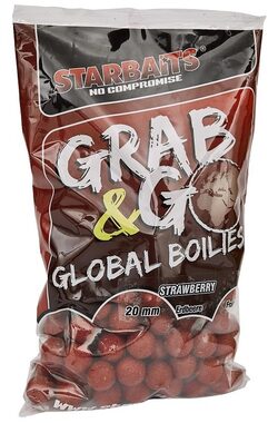 Starbaits Boilies Global Strawberry Jam 1kg 24mm