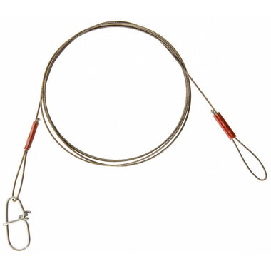 Cormoran Lanko 7x7 Wire Leader Loop and Corlock Snap Hook 13kg 60cm 2ks
