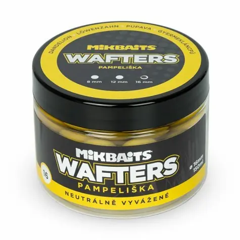 Mikbaits Wafters neutrálně vyvážené Pampeliška 150ml 16mm