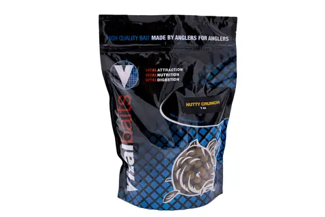 Vitalbaits Boilies Nutty Crunch 1kg 30mm