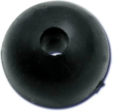 Black Cat Korálek Rubber Shock Bead 10mm 10ks