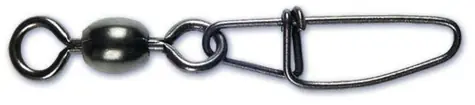 Black Cat Obratlík s karabinkou Cross Lock Swivel Velikost 3/0 70kg 5ks