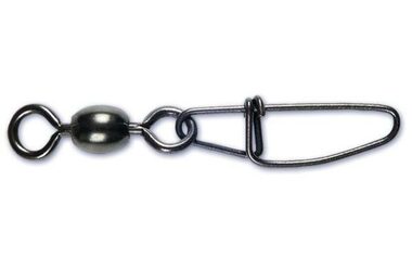 Black Cat Obratlík s karabinkou Cross Lock Swivel Velikost 4/0 100kg 3ks