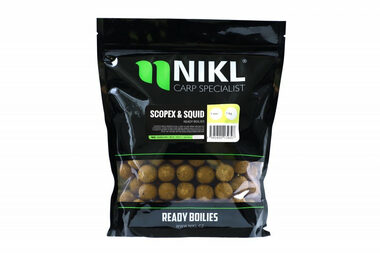 Nikl Ready boilie Scopex & Squid 1kg 20mm