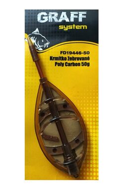 Graff Krmítko žebrované Polycarbon 50g