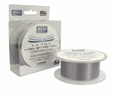 Asso Vlasec Ultra Low Stretch 300m 0,30mm