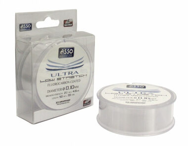 Asso Vlasec Ultra Low Stretch 50m 0,14mm