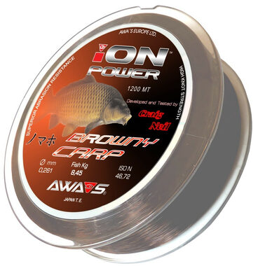 AWA-S Vlasec Ion Power Browny Carp 1200m 0,261mm 8,45kg
