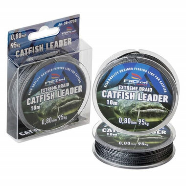 Falcon Šňůrka Catfish Leader Extreme Braid 10m 0,90mm 120kg