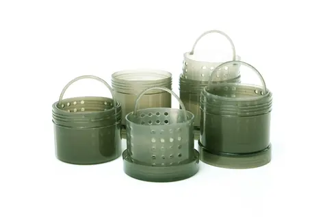 RidgeMonkey Kelímek Modular Hookbait Pots Green 4ks