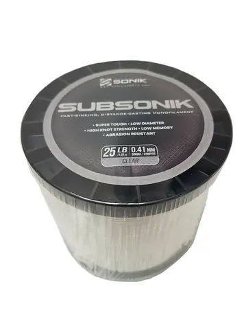 Sonik Vlasec Subsonik Clear 3000m 0,31mm 15lb