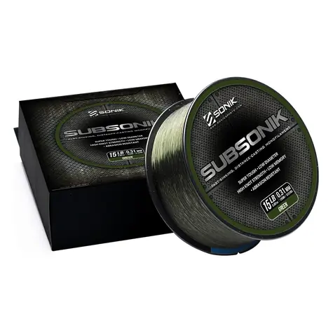 Sonik Vlasec Subsonik Green 1200m 0,38mm 22lb