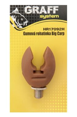 Graff Rohatinka gumová Big Carp Hnědá