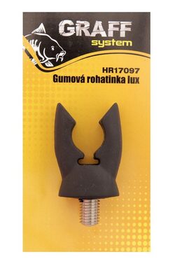 Graff Rohatinka gumová Lux Černá