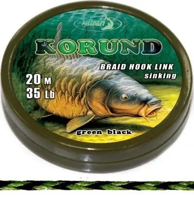 Katran Šňůrka Braided Hook Link Korund 20m 15lb 6,8kg