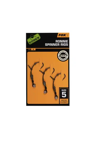FOX Návazec Ronnie Spinner Rig Velikost 5 3ks