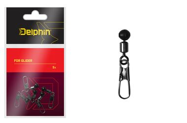 Delphin Karabinka s obratlíkem FDR Glider 5ks