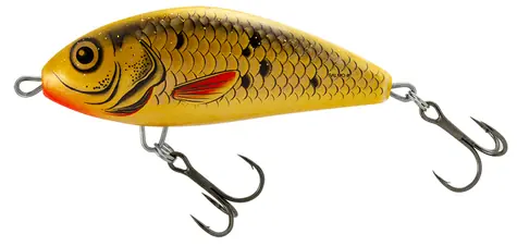 Salmo Wobler Fatso Sinking 12cm Bleeding Golden Bait