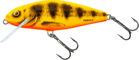 Salmo Wobler Perch Floating 8cm Yellow Red Tiger