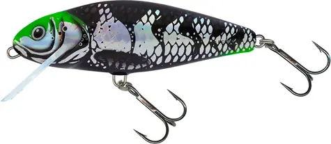Salmo Wobler Perch Floating 8cm Holo Dark Green Head